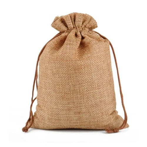 Taya Burlap Gift Bag