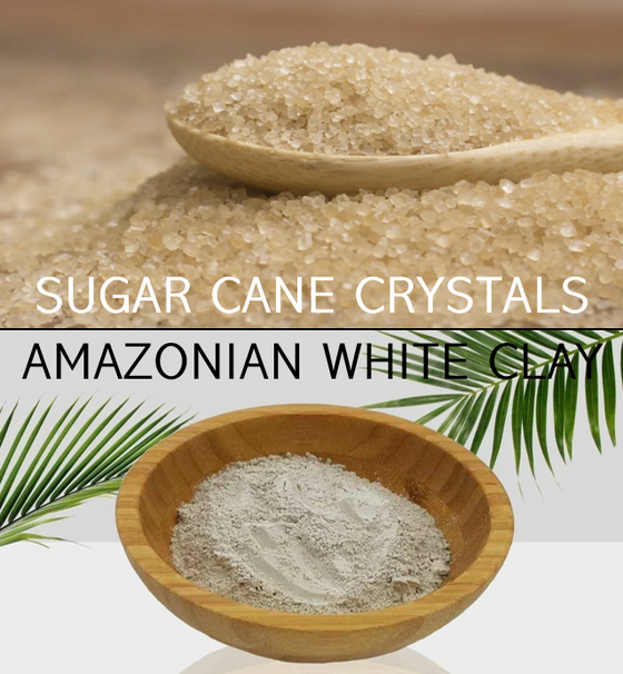 NEW! AMAZON WHITE CLAY THICKENING CLEANSING CRYSTALS