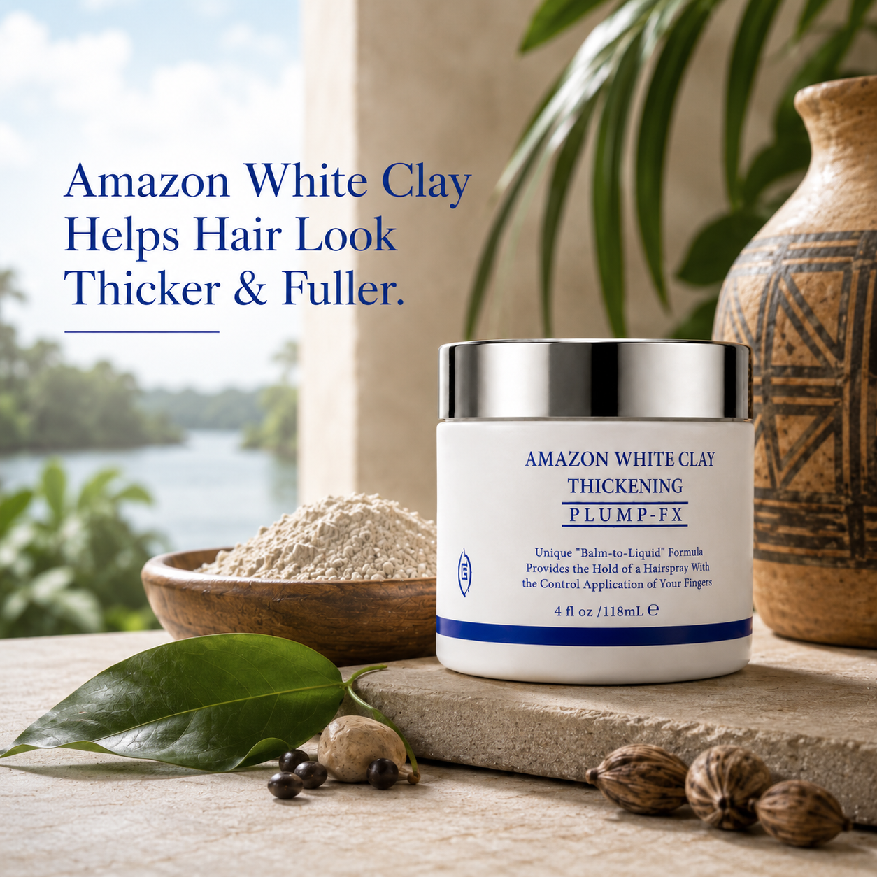 Amazon White Clay  Thickening Plump-FX