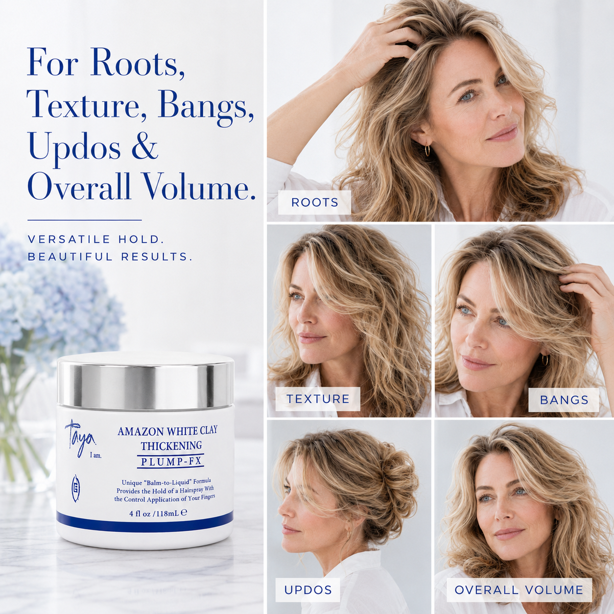 Amazon White Clay  Thickening Plump-FX