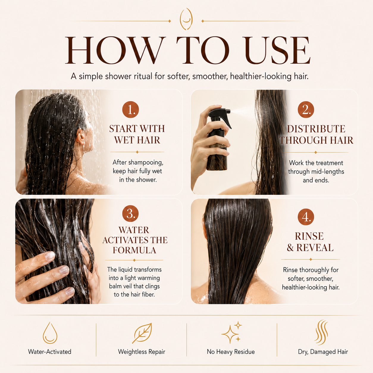 Buriti Nut Intensive Repair Liquid Spray Mask