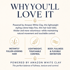 Amazon White Clay Thickening Styling Crème 2-Pack