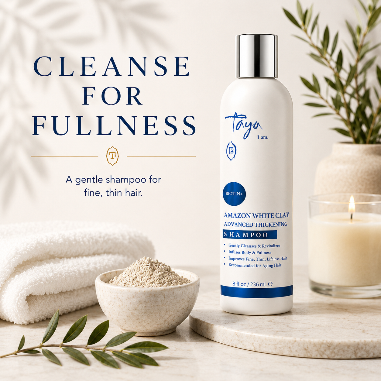 Amazon White Clay Advanced Thickening Shampoo