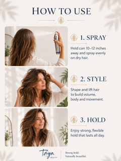 NEU! Amazon White Clay Thickening Haarspray