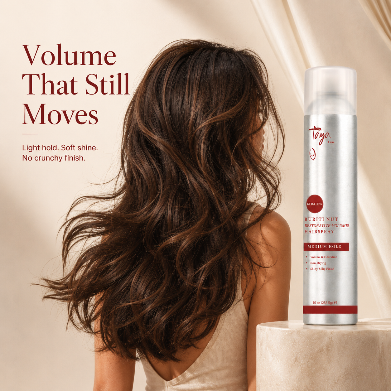 Buriti Nut Restorative Volume Hairspray