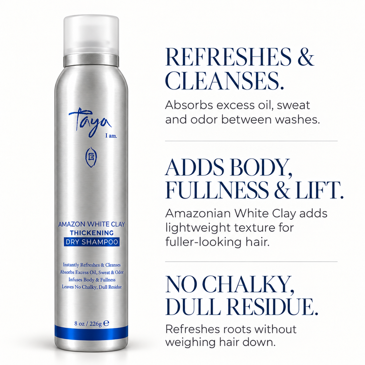 Amazon White Clay Thickening Dry Shampoo