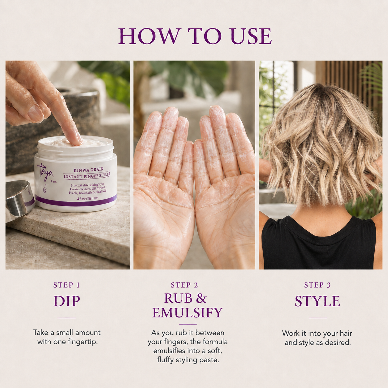 Kinwa Grain Instant Finger Styler