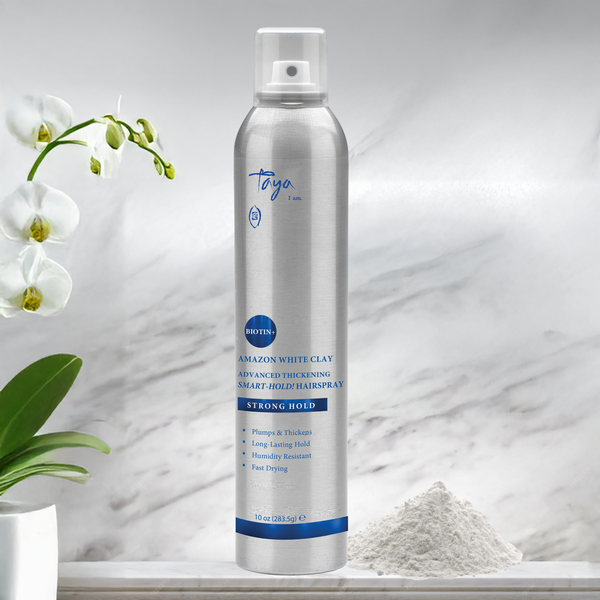 NEW! Amazon White Clay, Advanced Thickening, SMART-HOLD! Hairspray